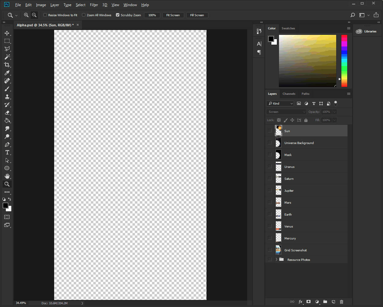 Photoshop Layers Animation